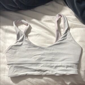 lululemon athletica White Sports Bra